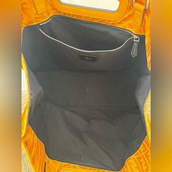 AUTH YELLOW FENDI TOTE!!! - Picture 10 of 14